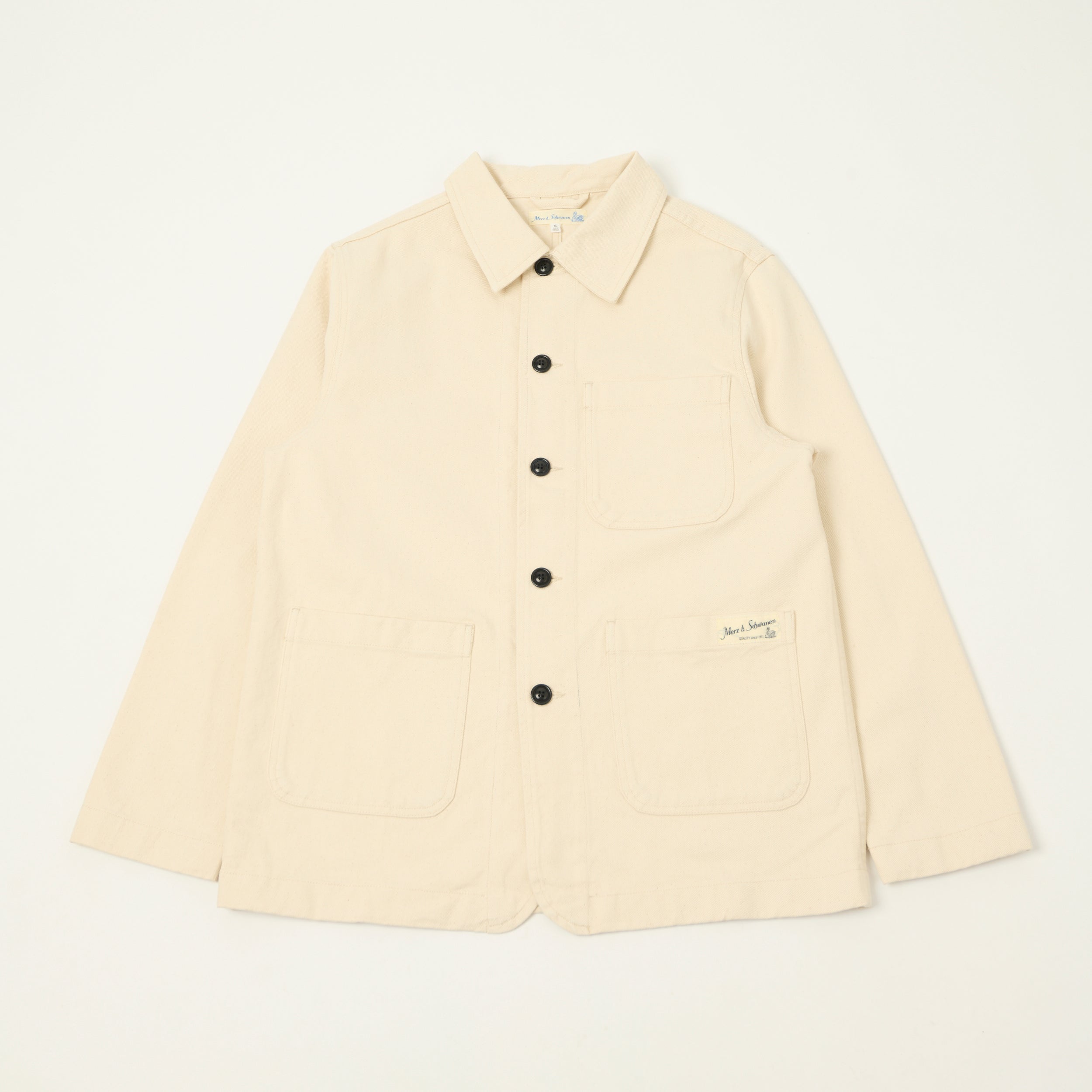 Merz b. Schwanen 'Good Basics' Work Jacket - Nature