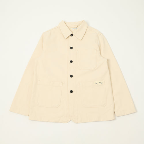 Merz b. Schwanen 'Good Basics' Work Jacket - Nature