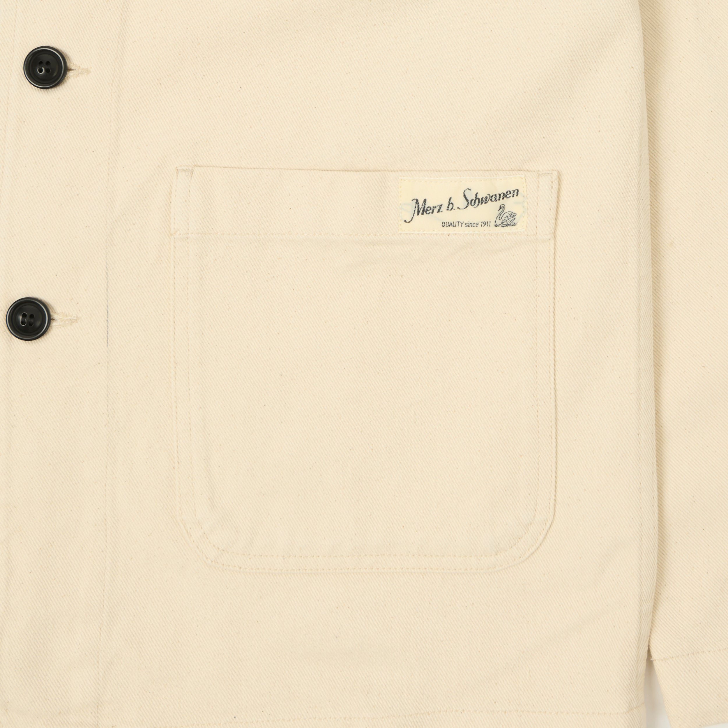 Merz b. Schwanen 'Good Basics' Work Jacket - Nature