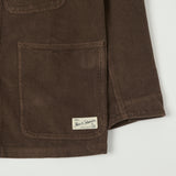 Merz b. Schwanen JKT03C Corduroy Jacket - Chocolate