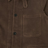 Merz b. Schwanen JKT03C Corduroy Jacket - Chocolate