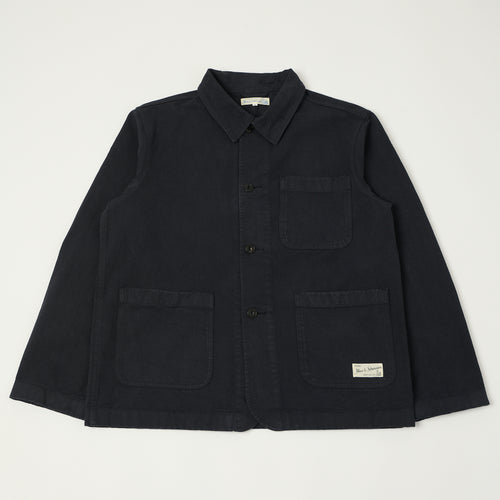 Merz b. Schwanen 'Good Basics' Work Jacket - Charcoal
