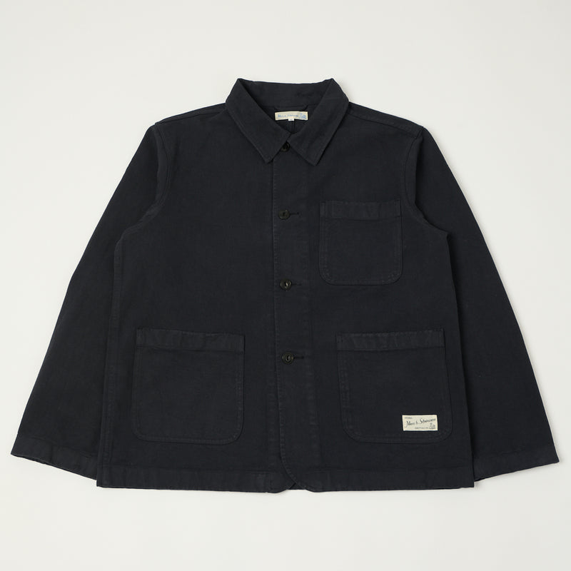 Merz b. Schwanen JKT05 Organic Cotton Jacket - Charcoal