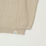Merz b. Schwanen 'Good Basics' Button Up Knit Shirt - Sand