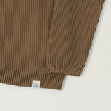 Merz b. Schwanen 'Good Basics' Button Up Knit Shirt - Grain