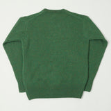 Merz b. Schwanen LOCC01 Knit Crew Neck Pullover - Moss Green