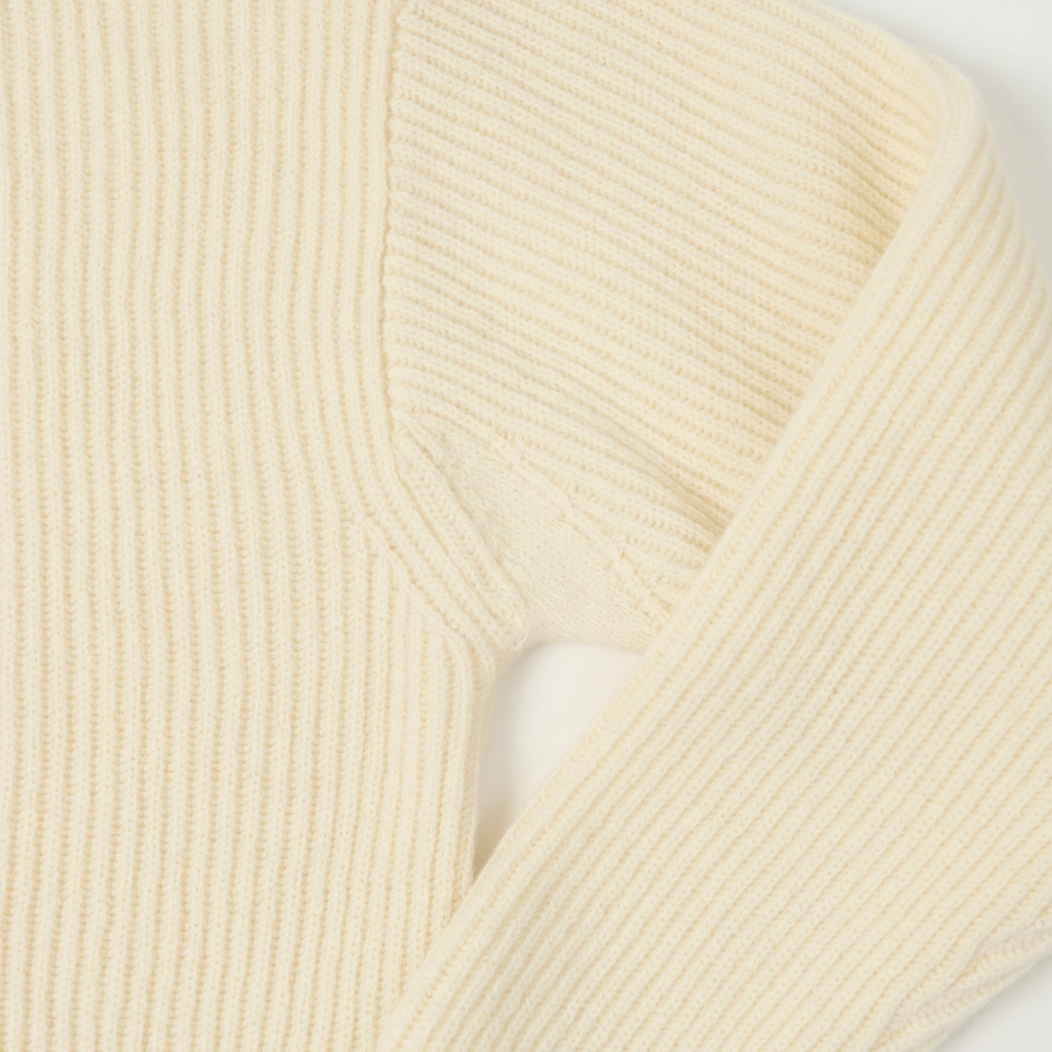 Merz b. Schwanen 'Good Basics' Merino Wool Cardigan - Nature