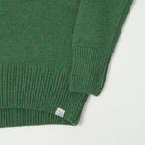Merz b. Schwanen LOCT01 Turtleneck Knit Pullover - Moss Green