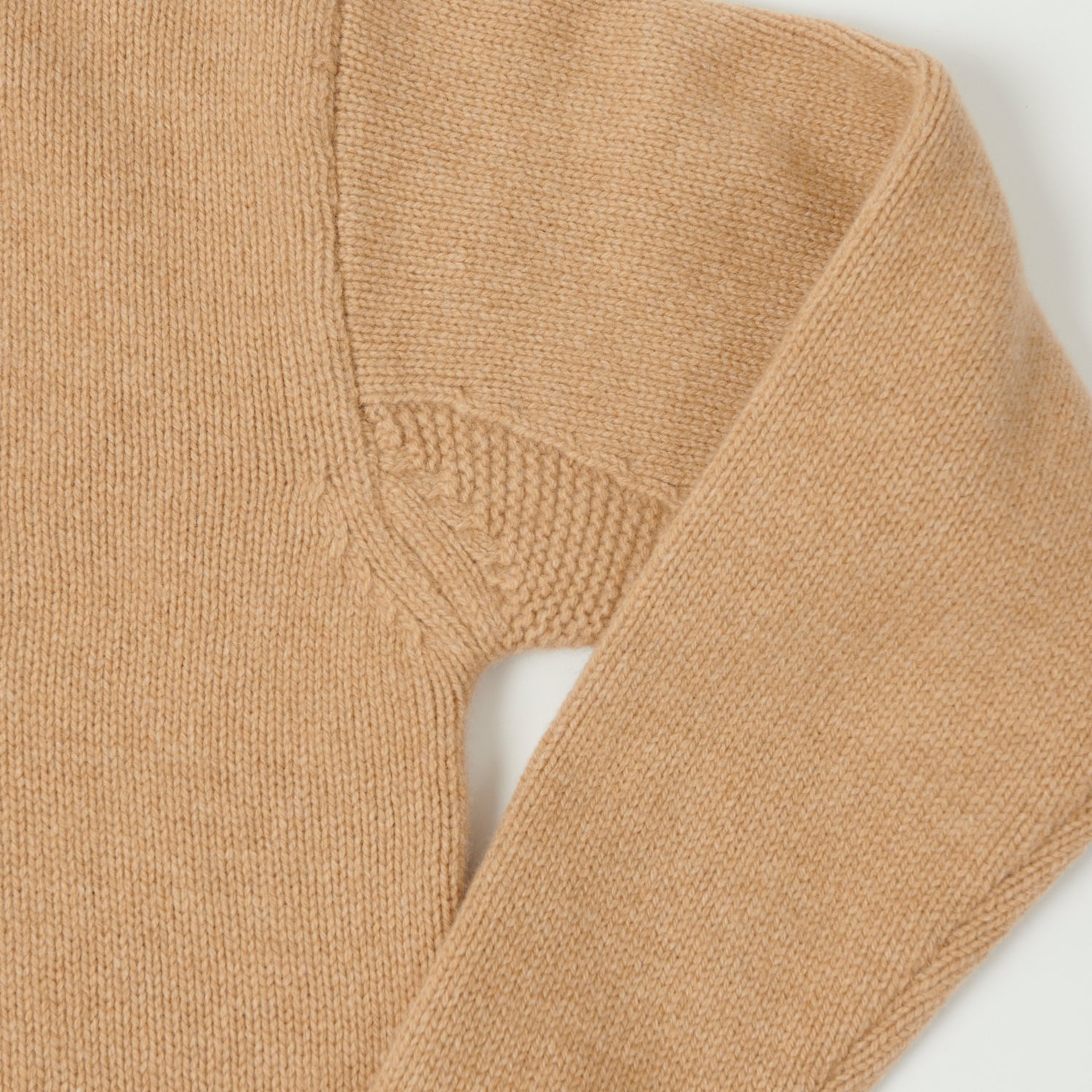 Merz b. Schwanen 'Good Basics' Wool Cashmere Knit Turtleneck - Toffee