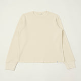 Merz b. Schwanen 'Good Basics' Long Sleeve Thermal T-Shirt - Nature