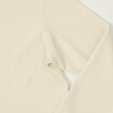 Merz b. Schwanen 'Good Basics' Long Sleeve Thermal T-Shirt - Nature