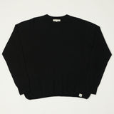 Merz b. Schwanen SKCN02 Merino Wool-Silk-Cashmere Sweater - Deep Black