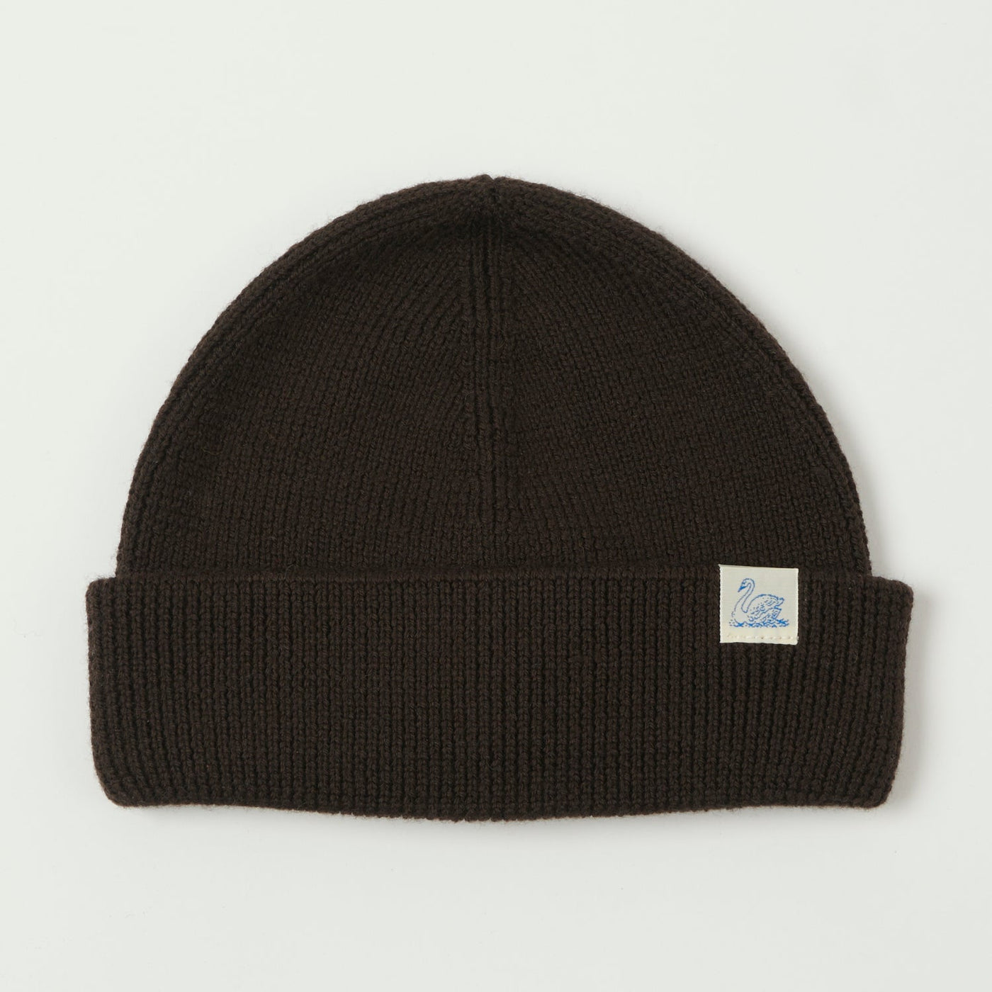 Merz b. Schwanen 'Good Basics' Classic Wool Beanie - Coffee