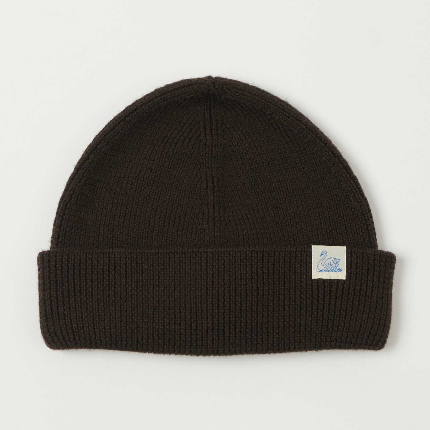 Merz b. Schwanen 'Good Basics' Classic Wool Beanie - Coffee