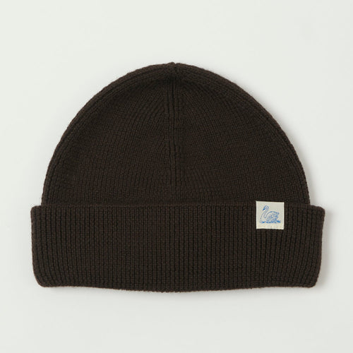 Merz b. Schwanen 'Good Basics' Classic Wool Beanie - Coffee