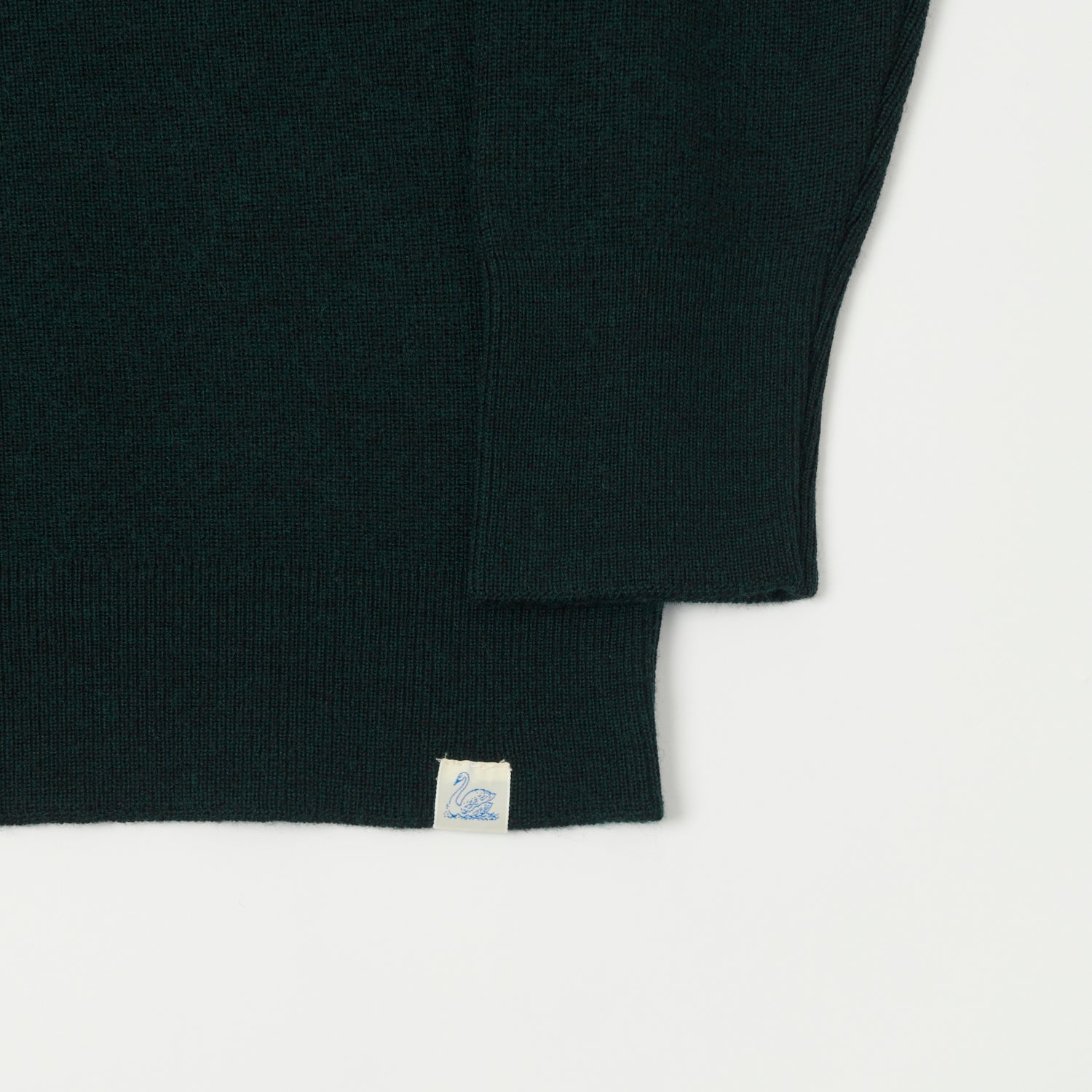 Merz b. Schwanen 'Good Basics' Extra Fine Merino Wool Pullover - Dark Teal