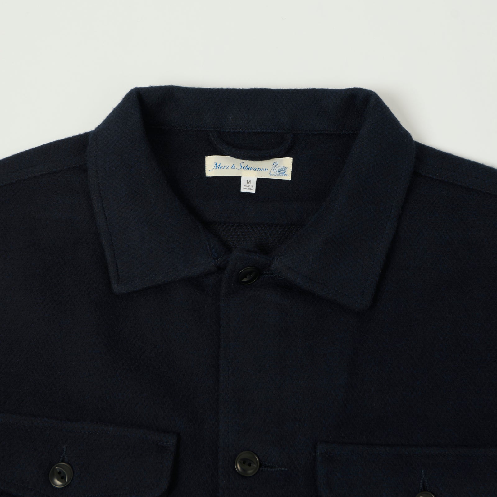 Wool CPO - Noah NEIGHBORHOOD herringbone wool cpo shirt