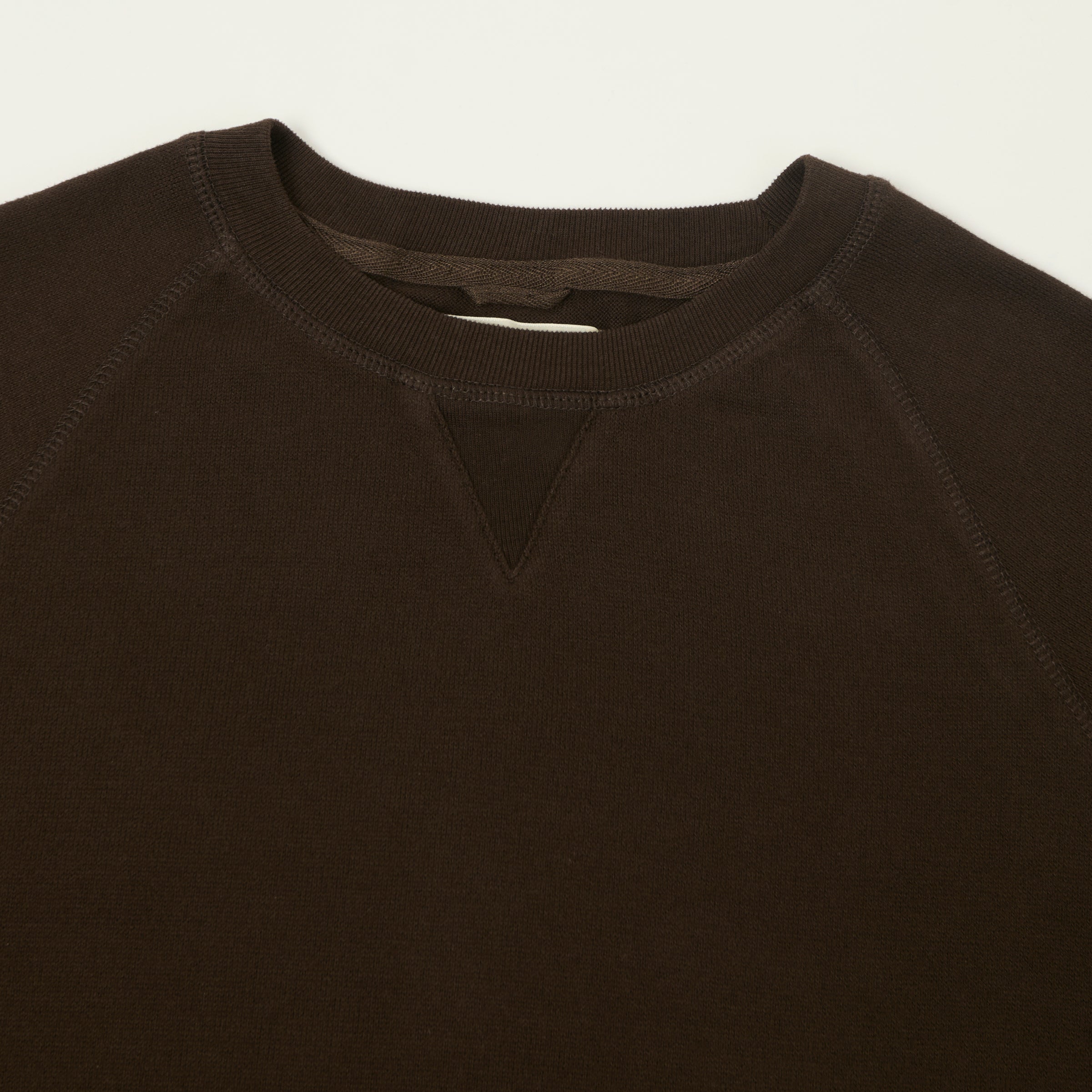 Merz b. Schwanen Organic Cotton Sweatshirt - Espresso