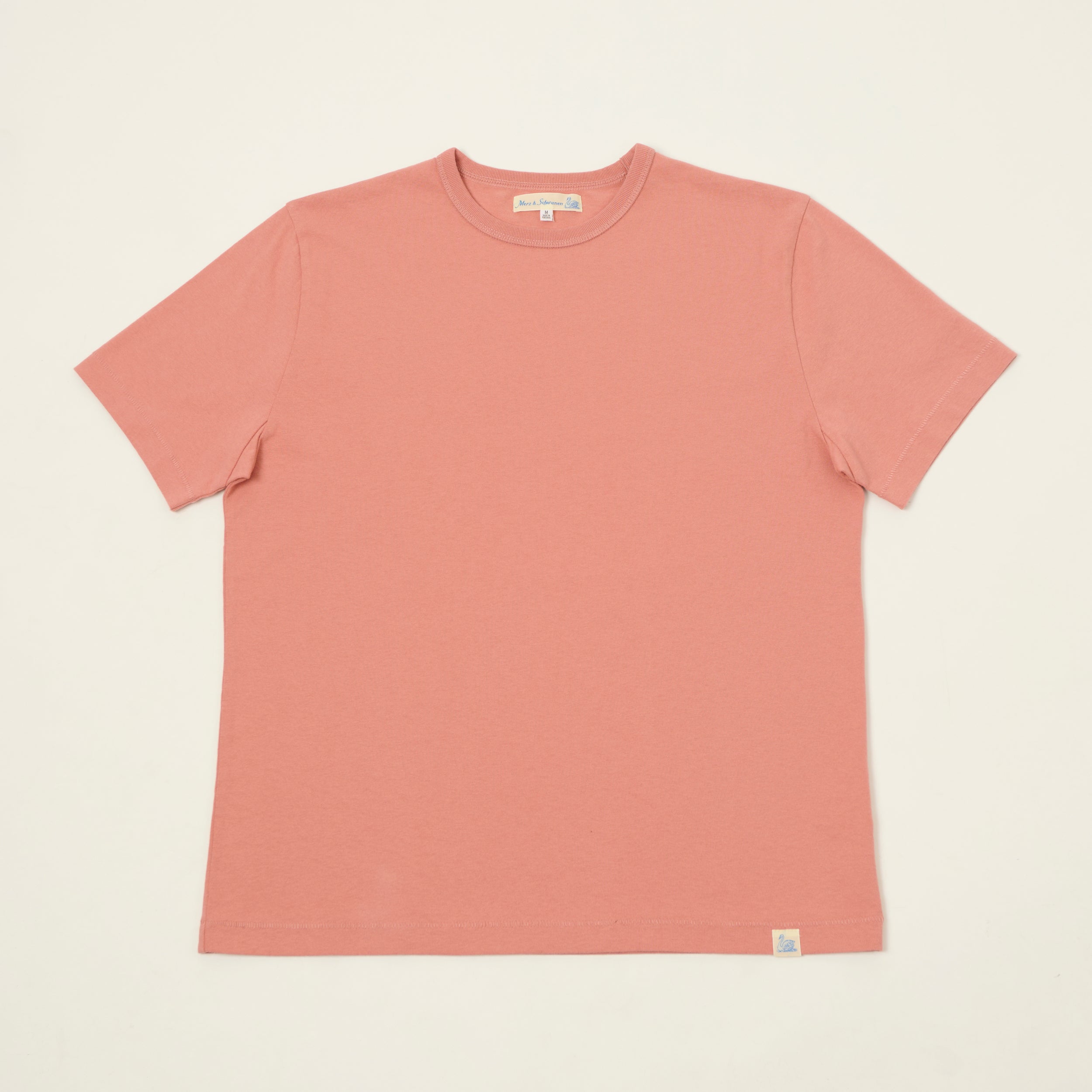Merz b. Schwanen Organic Cotton T-Shirt - Rosewood