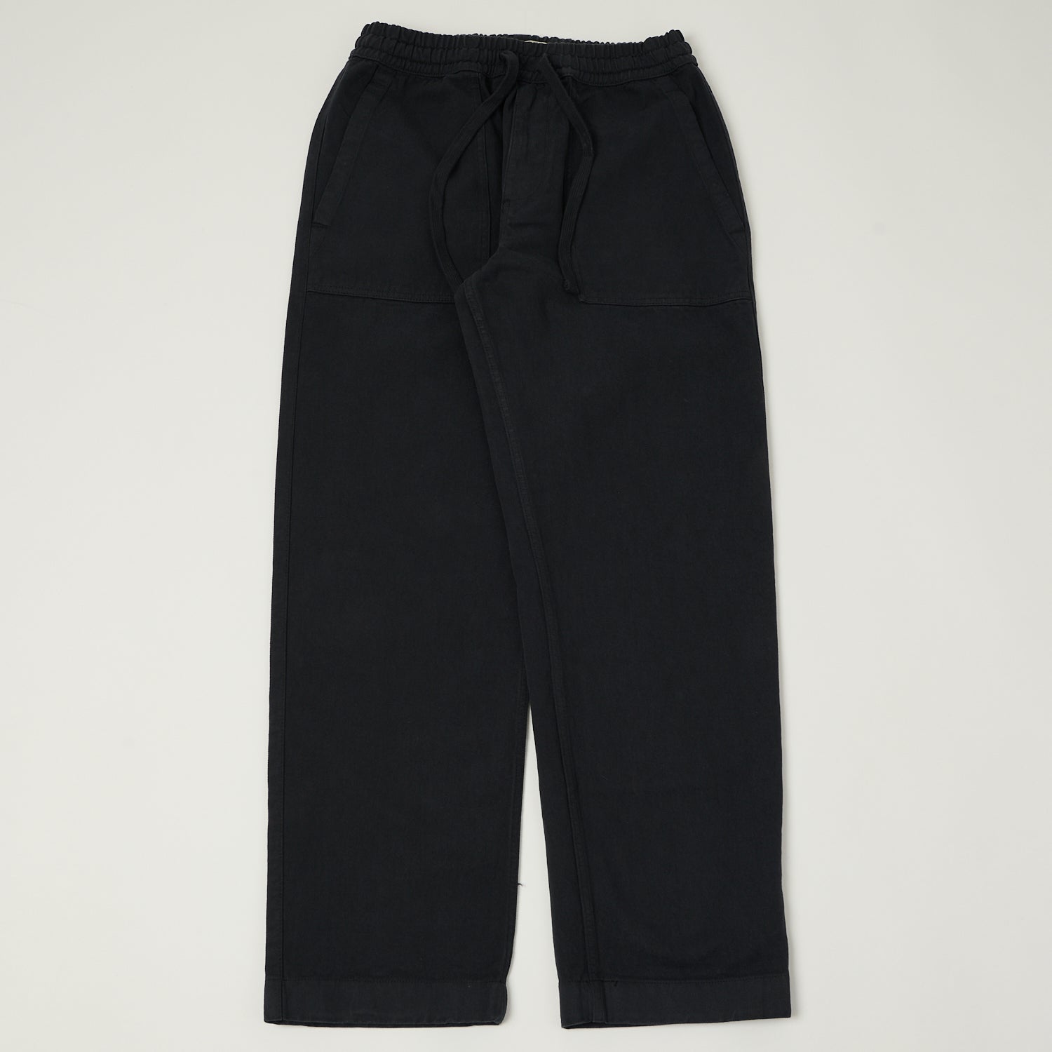 Merz b. Schwanen 'Good Basics' Drawstring Trousers - Charcoal