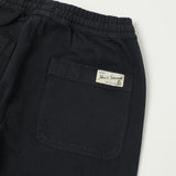 Merz b. Schwanen PANTS05 Drawstring Organic Cotton Trousers - Charcoal