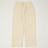 Merz b. Schwanen PANTS05 Drawstring Organic Cotton Trousers - Nature