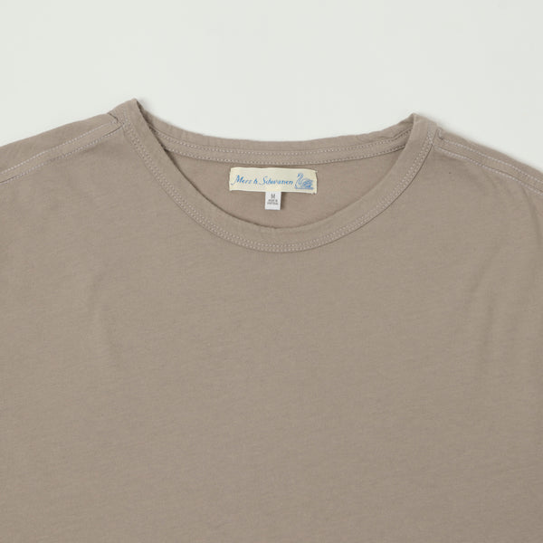 Merz b. Schwanen 'Good Basics' Pima Cotton T-Shirt - Faded Grain