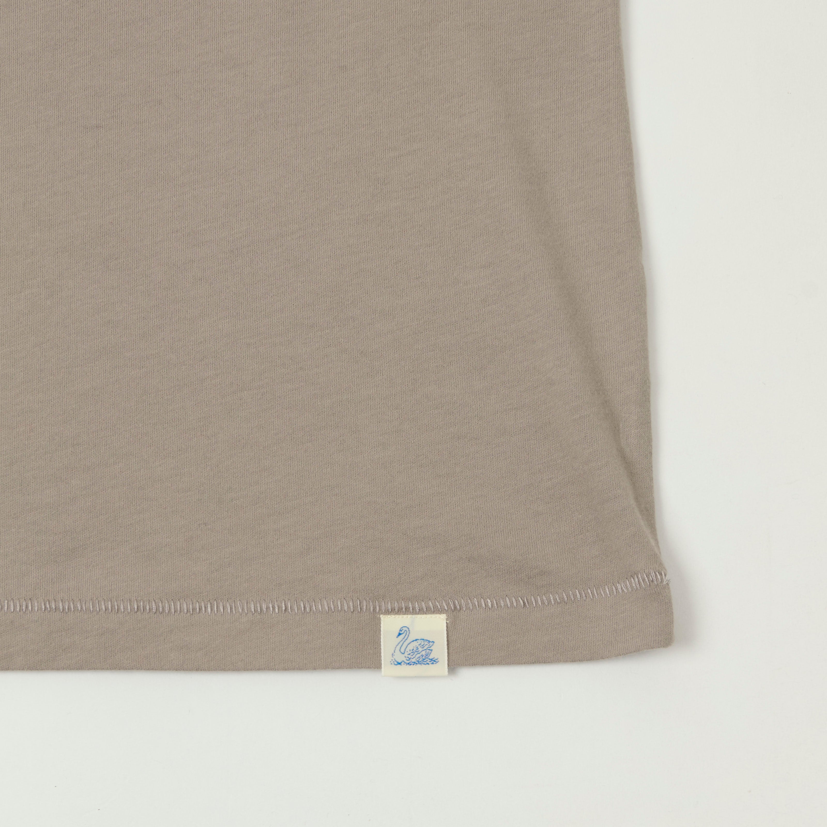 Merz b. Schwanen 'Good Basics' Pima Cotton T-Shirt - Faded Grain