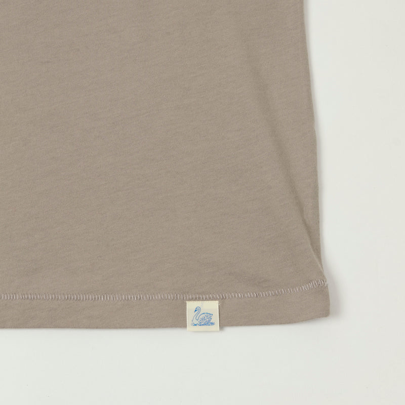 Merz b. Schwanen 'Good Basics' Pima Cotton T-Shirt - Faded Grain