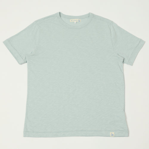 Merz b. Schwanen 'Good Basics' SCT04 Pima Slub Cotton T-Shirt - Ice