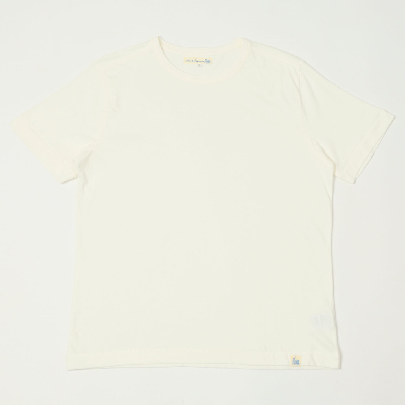 Merz b. Schwanen 'Good Basics' Pima Cotton T-Shirt - White