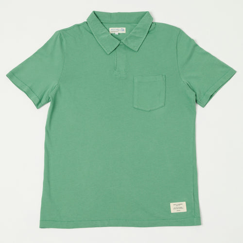 Merz b. Schwanen 'Good Basics' Classic Polo Shirt - Grass