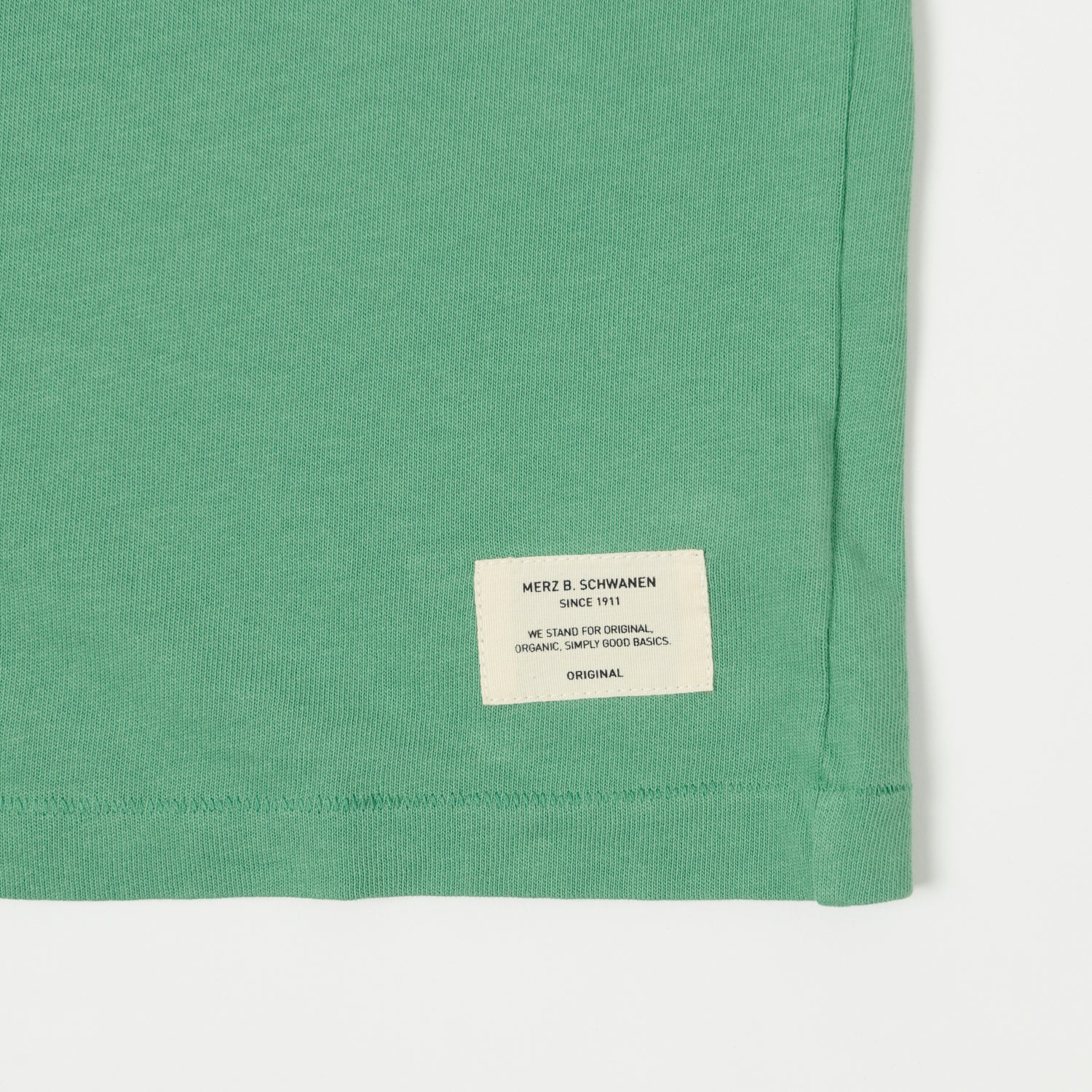 Merz b. Schwanen 'Good Basics' Classic Polo Shirt - Grass