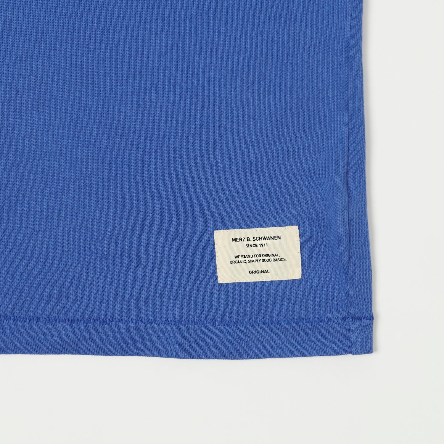 Merz b. Schwanen 'Good Basics' Classic Polo Shirt - Vintage Blue