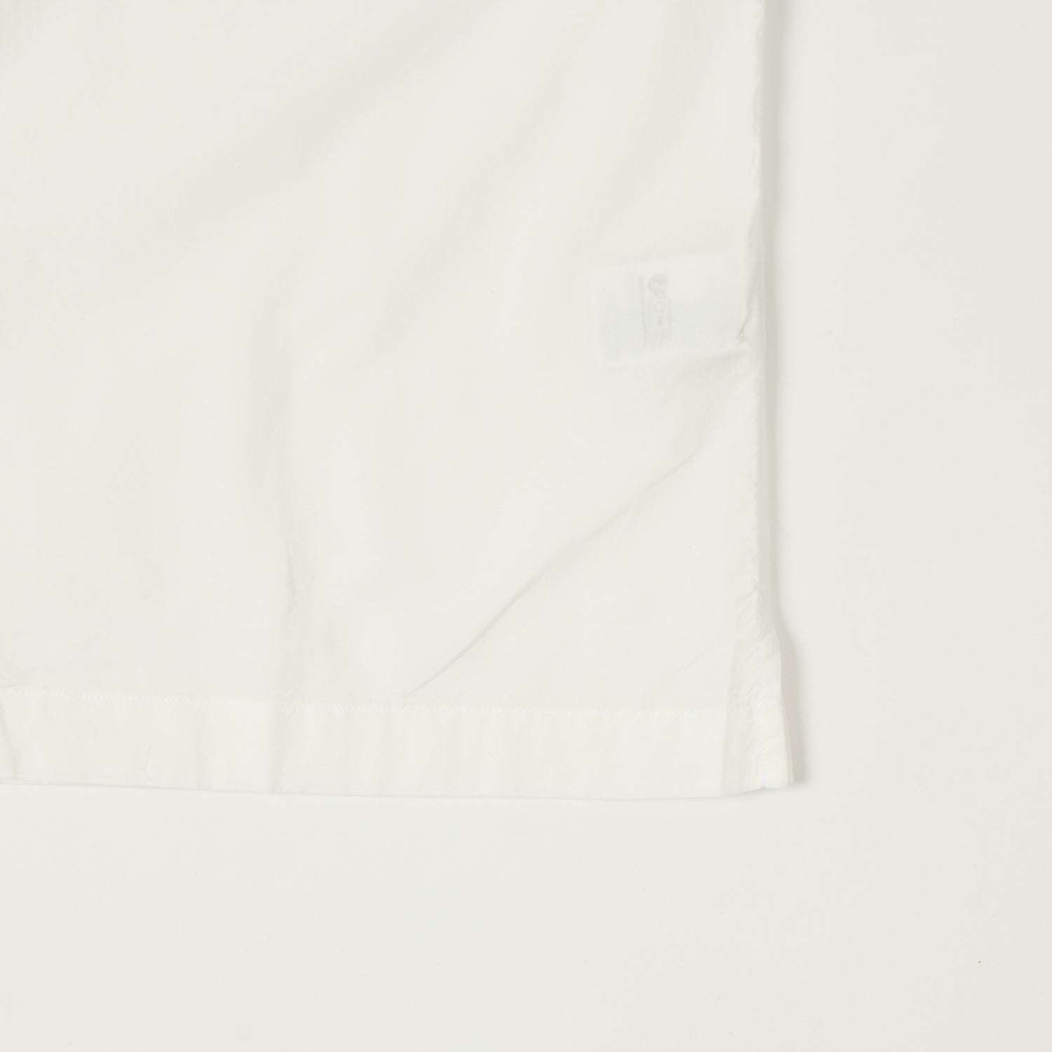 Merz b. Schwanen 'Good Basics' Poplin Short Sleeve Shirt - White
