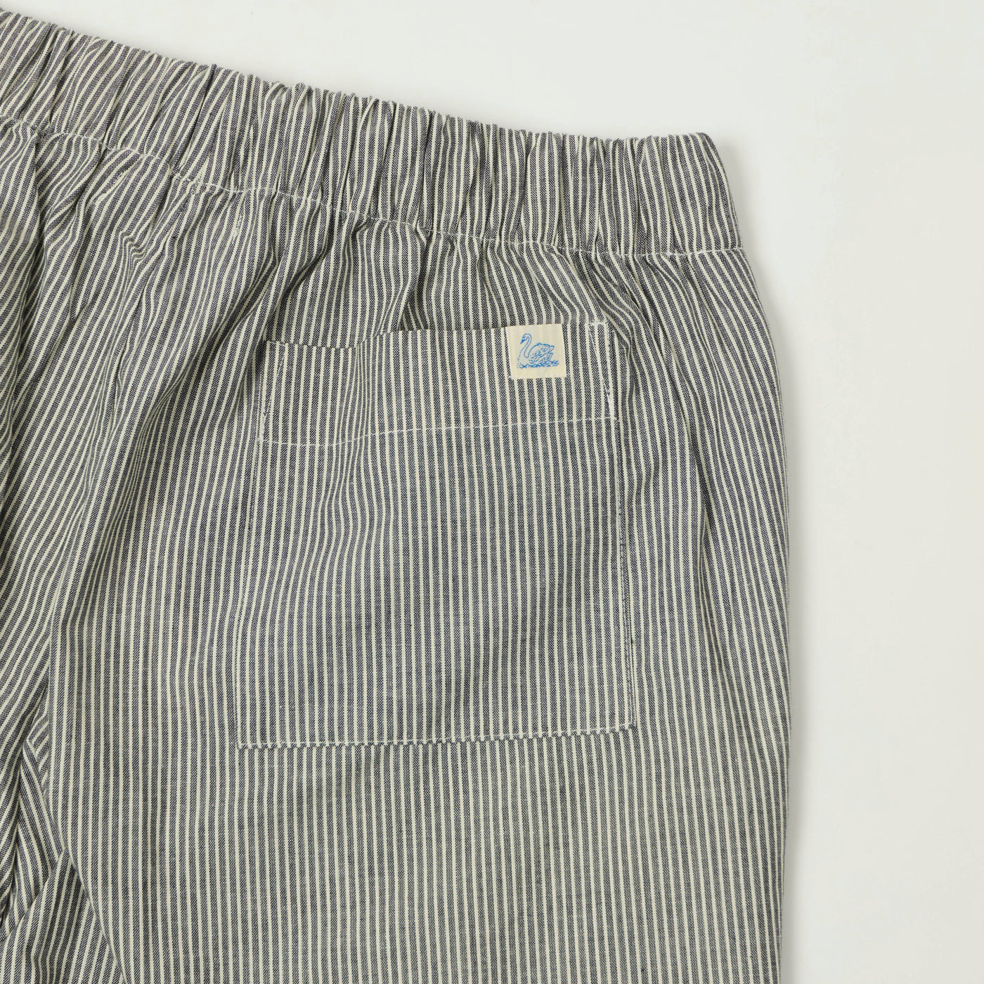 Merz b. Schwanen 'Good Basics' Pyjama Pants - Deep Black/Natural