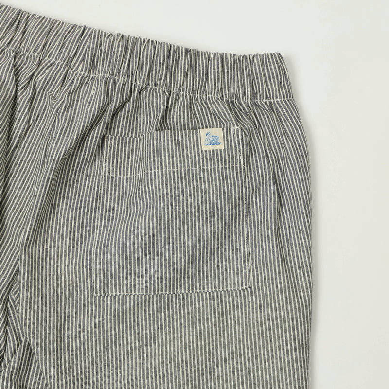 Merz b. Schwanen 'Good Basics' Pyjama Pants - Deep Black/Natural