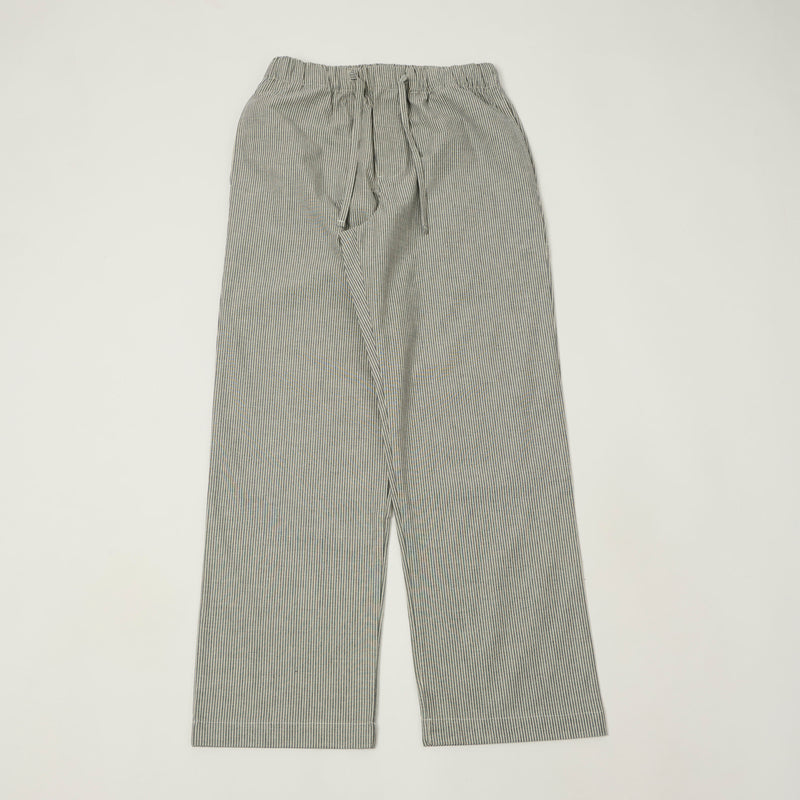 Merz b. Schwanen 'Good Basics' Pyjama Pants - Deep Black/Natural