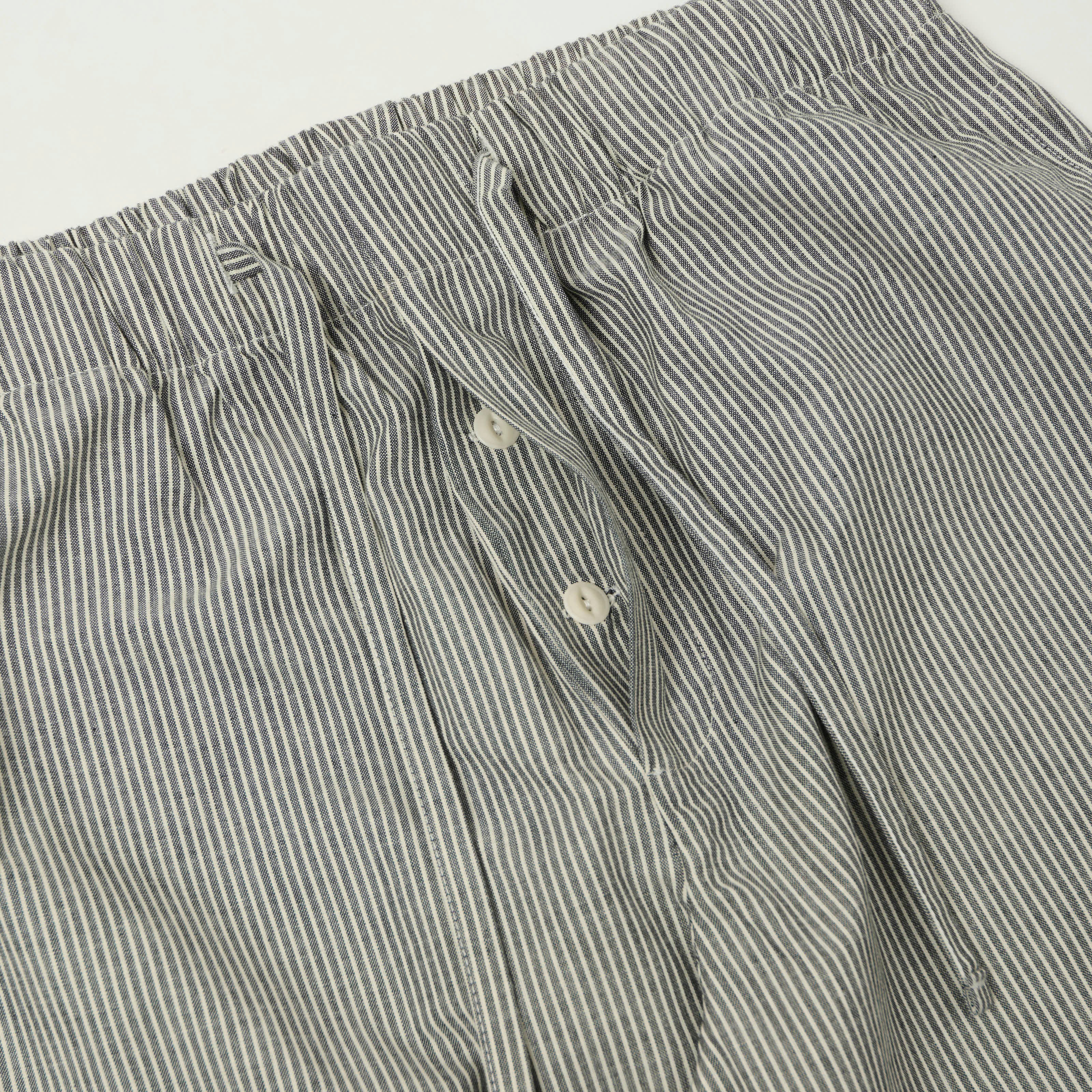 Merz b. Schwanen 'Good Basics' Pyjama Pants - Deep Black/Natural