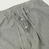 Merz b. Schwanen 'Good Basics' Pyjama Pants - Deep Black/Natural