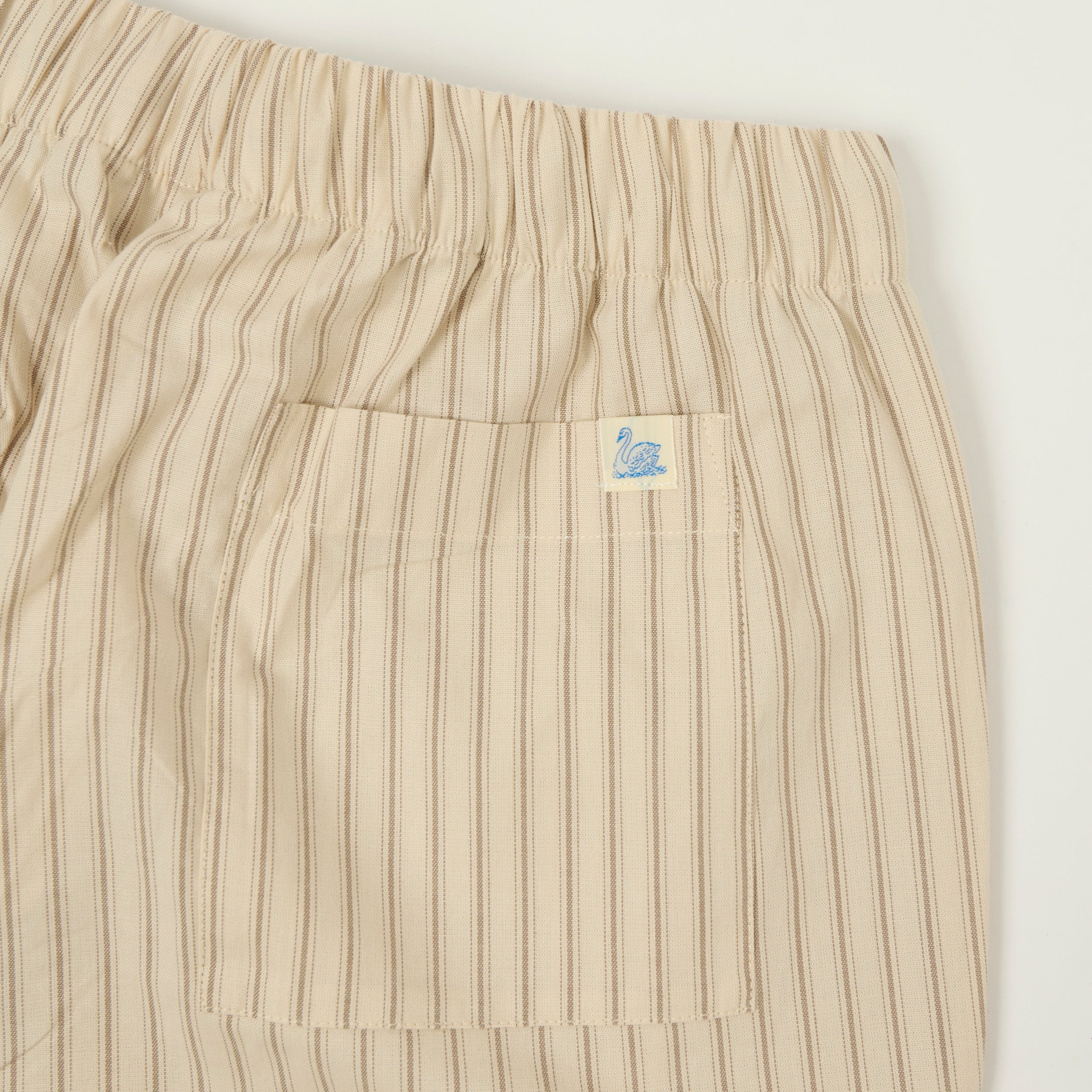 Merz b. Schwanen Pyjama Pants - Nature/Chocolate