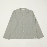 Merz b. Schwanen 'Good Basics' Pyjama Top - Deep Black/Natural