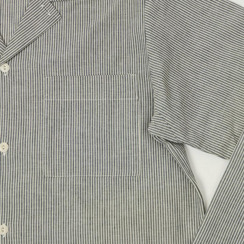 Merz b. Schwanen 'Good Basics' Pyjama Top - Deep Black/Natural