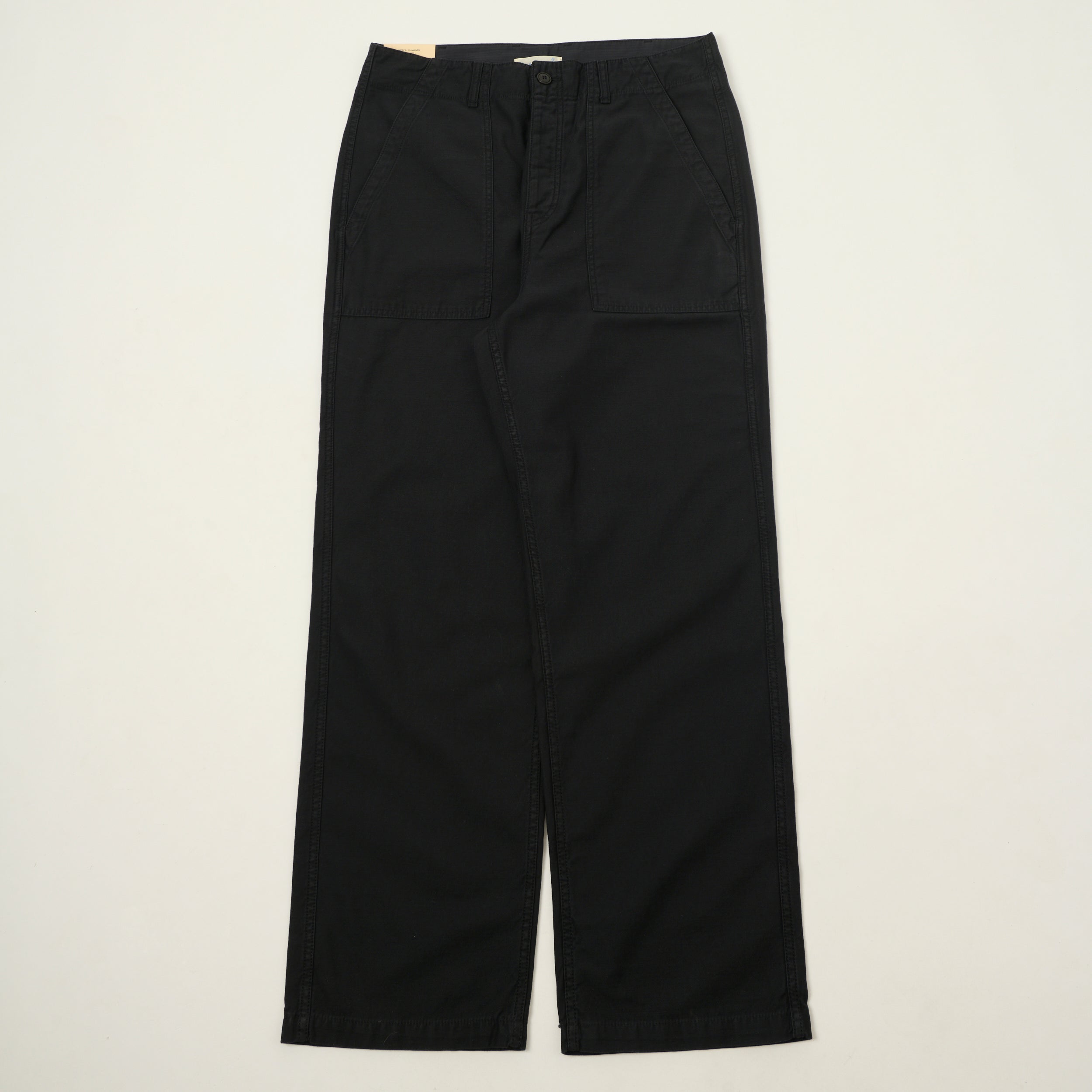 Merz b. Schwanen Reverse Sateen Fatigue Pants - Storm Black