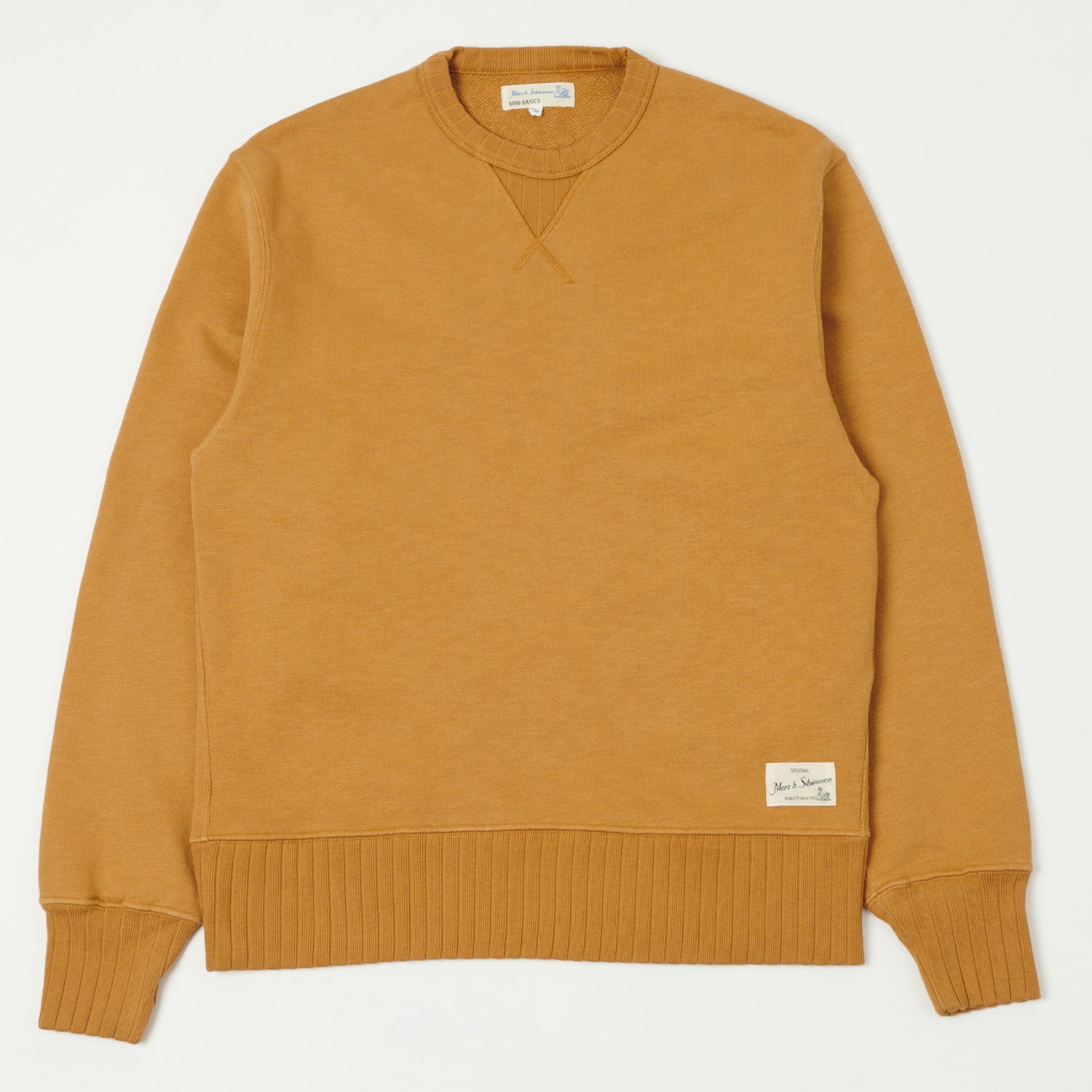 Merz b. Schwanen 'Good Basics' Relaxed Sweatshirt - Honey