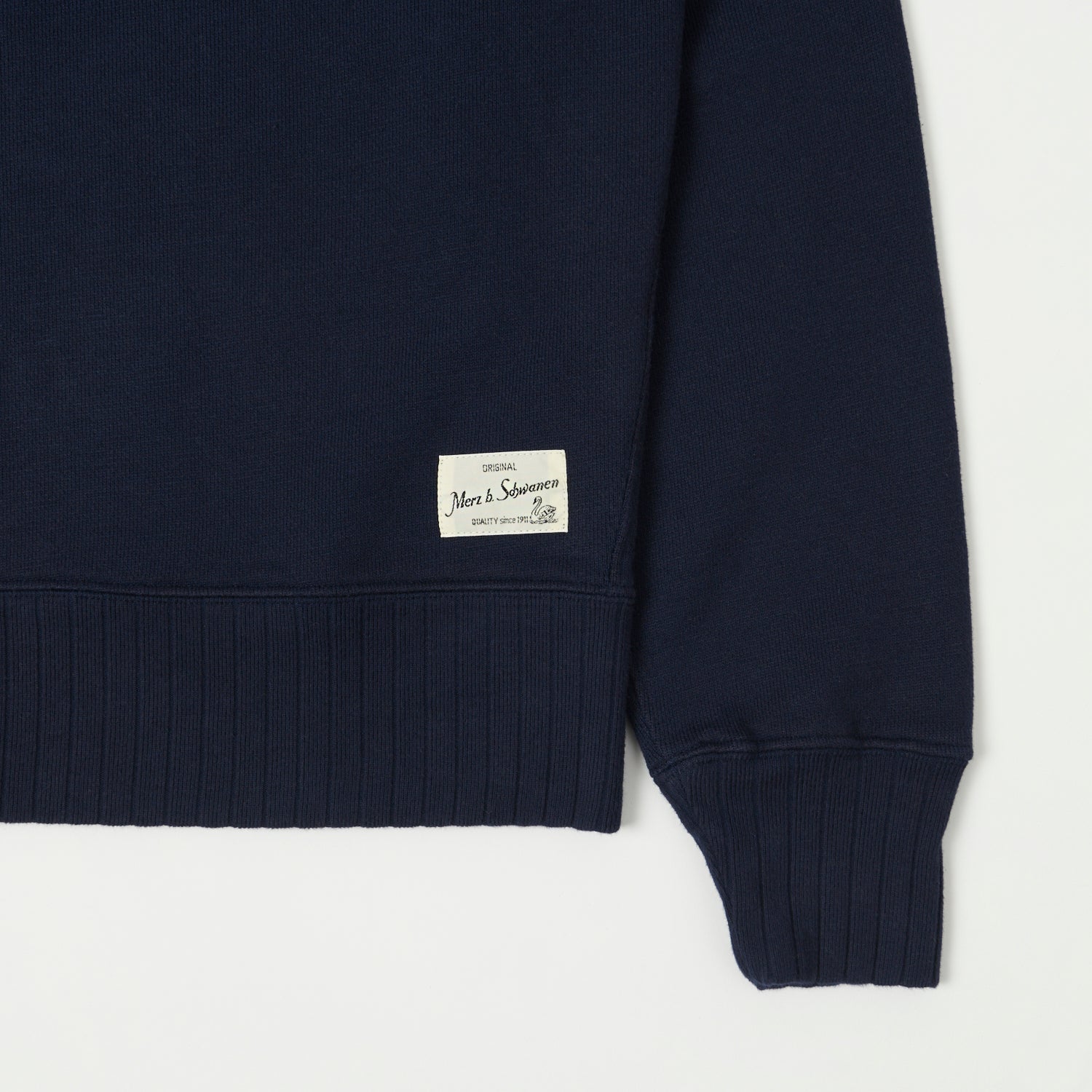Merz b. Schwanen 'Good Basics' Relaxed Sweatshirt - Dark Navy