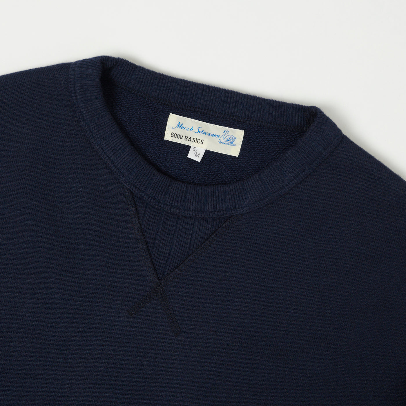 Merz b. Schwanen 'Good Basics' Relaxed Sweatshirt - Dark Navy