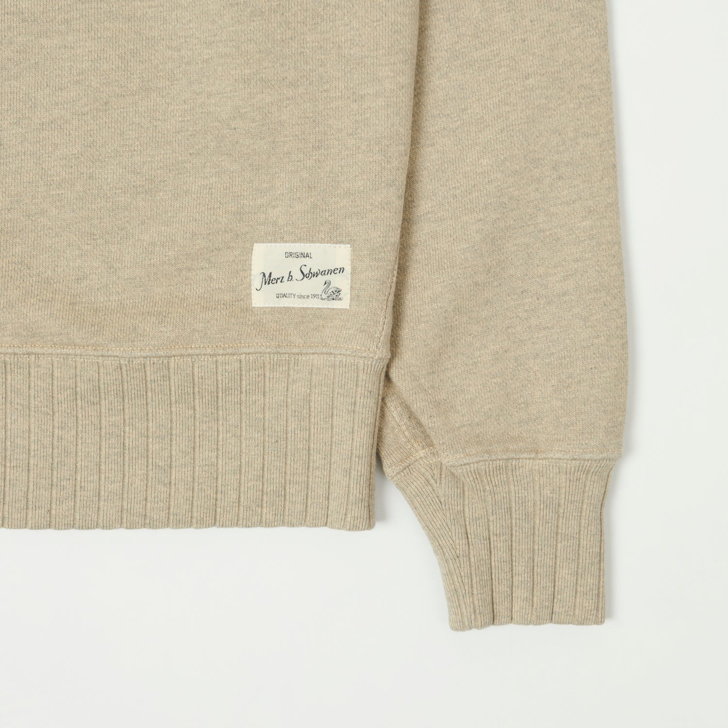 Merz b. Schwanen 'Good Basics' Relaxed Sweatshirt - Vintage Grey Melange