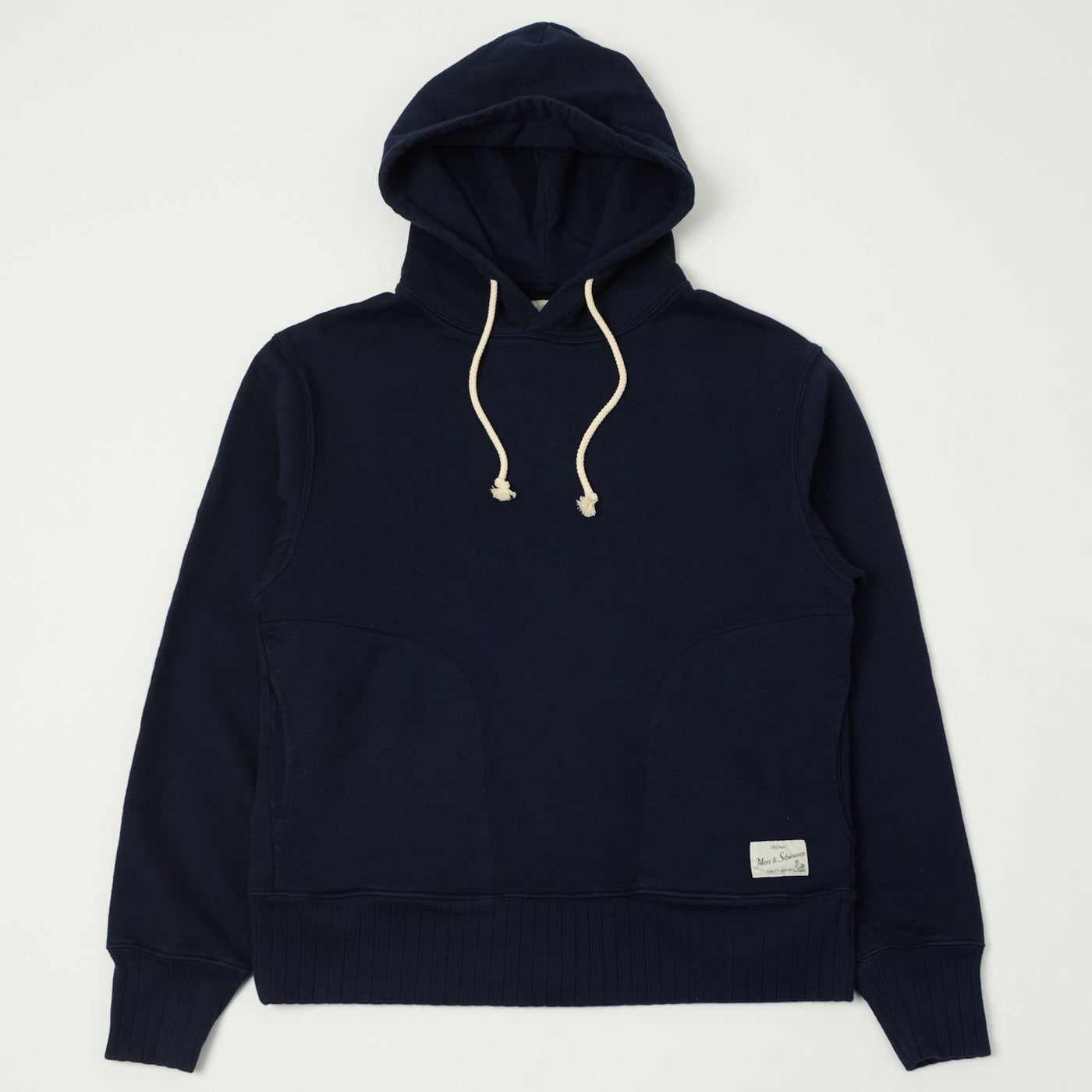 Merz b. Schwanen 'Good Basics' Relaxed Fit Hoodie - Dark Navy