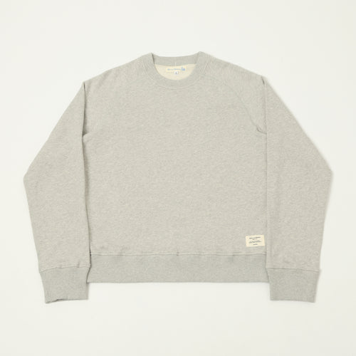 Merz b. Schwanen Raglan Sweatshirt - Grey Melange